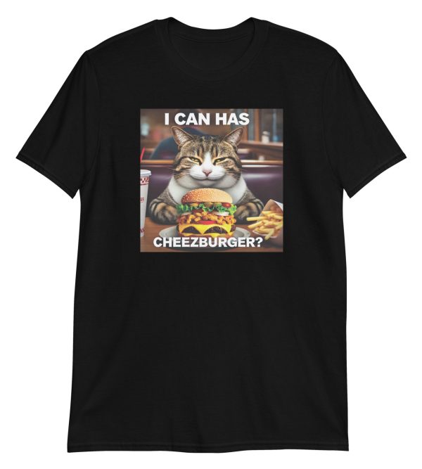 I Can Has Cheezburger? Short-Sleeve Unisex T-Shirt