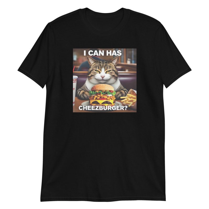 I Can Has Cheezburger? Short-Sleeve Unisex T-Shirt