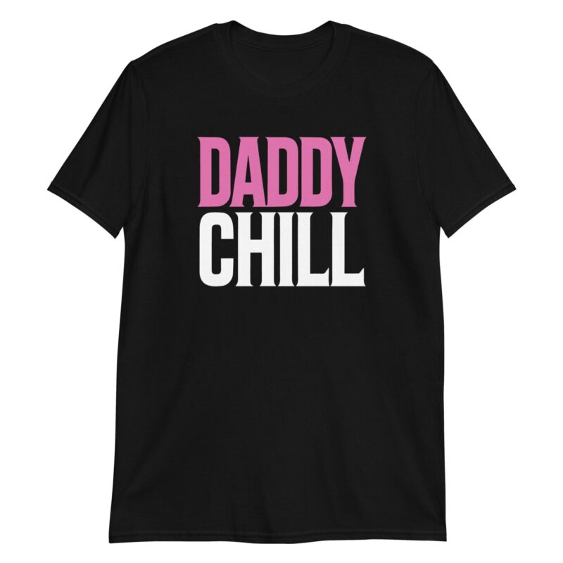 unisex-basic-softstyle-t-shirt-black-front-672b5af57dced.jpg Daddy Chill Short-Sleeve Unisex T-Shirt