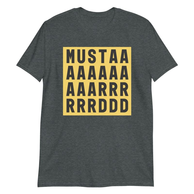 Mustard Short-Sleeve Unisex T-Shirt