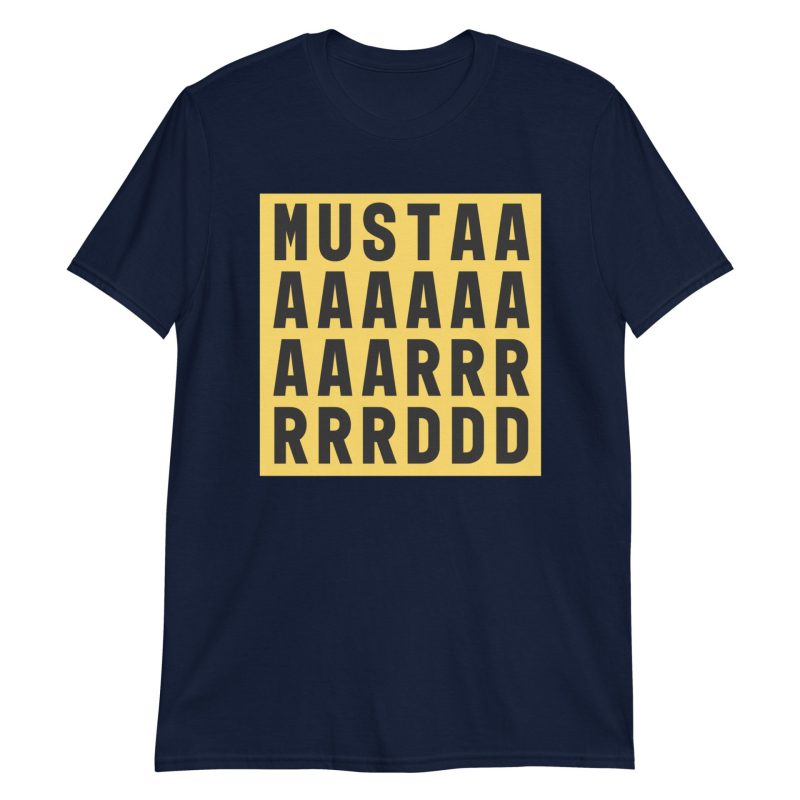 Mustard Short-Sleeve Unisex T-Shirt