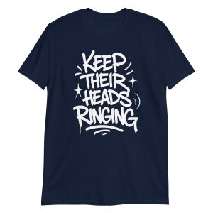 unisex-basic-softstyle-t-shirt-navy-front-6886d99ebafc8.jpg Keep Their Heads Ringing Short-Sleeve Unisex T-Shirt