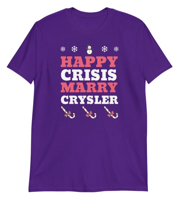 Happy Crisis Merry Chrysler Short-Sleeve Unisex T-Shirt