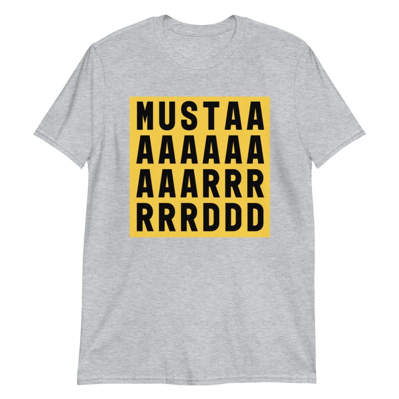 Mustard Short-Sleeve Unisex T-Shirt