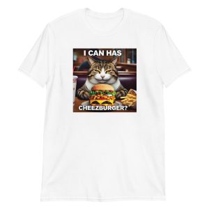 I Can Has Cheezburger? Short-Sleeve Unisex T-Shirt