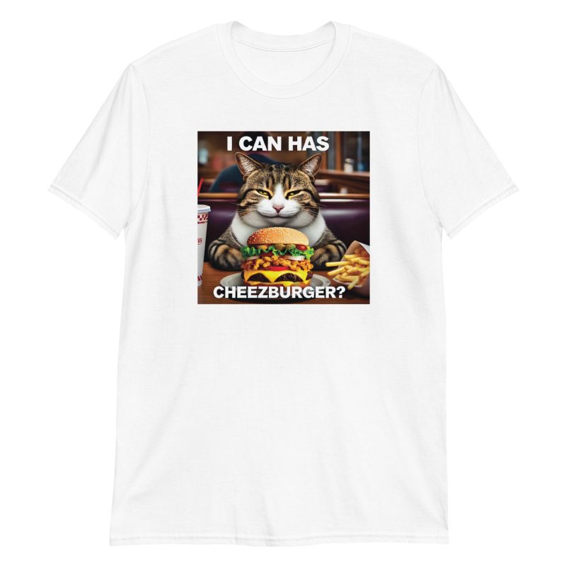 I Can Has Cheezburger? Short-Sleeve Unisex T-Shirt