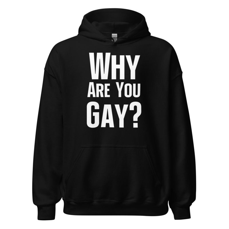 Why Are You Gay? Unisex Hoodie