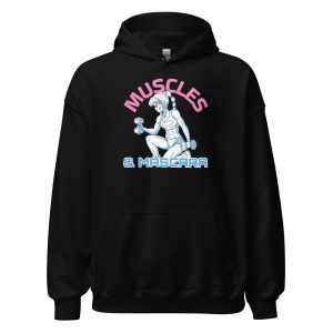 Muscles & Mascara Unisex Hoodie