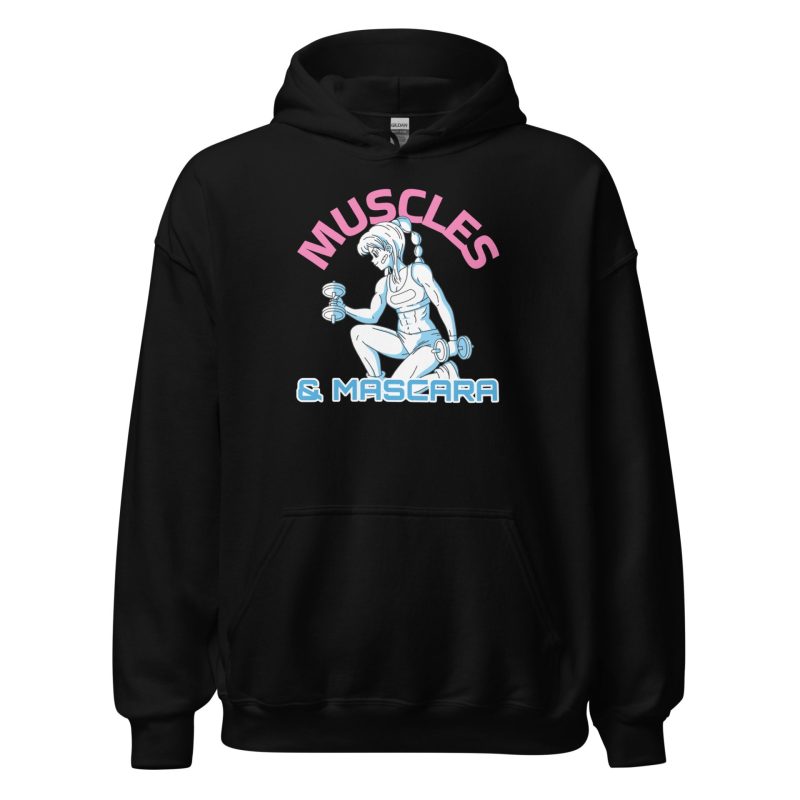 Muscles & Mascara Unisex Hoodie