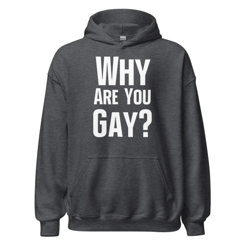 Why Are You Gay? Unisex Hoodie