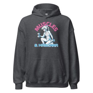 Muscles & Mascara Unisex Hoodie