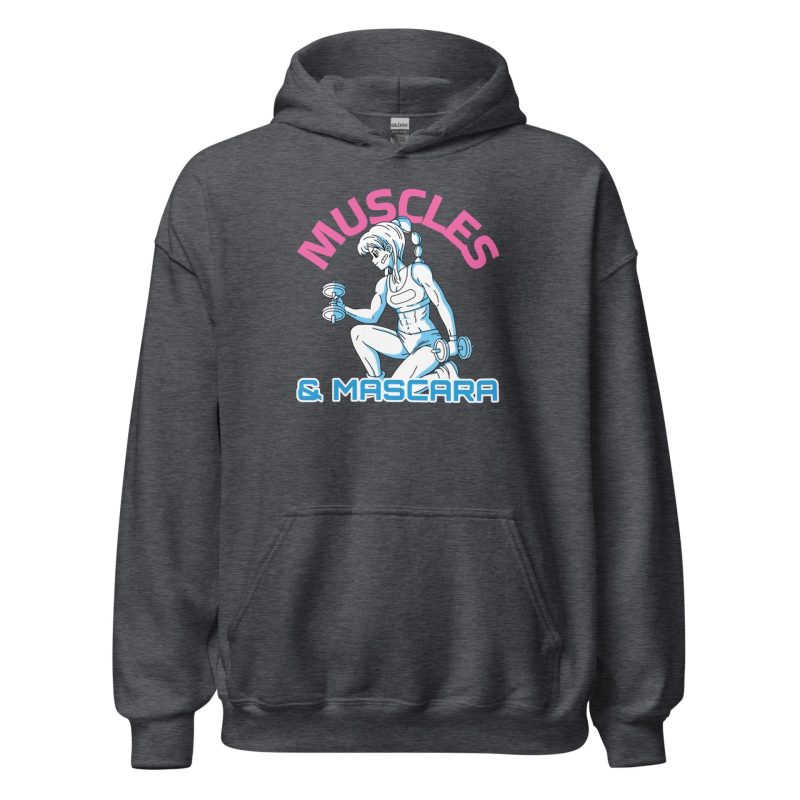 Muscles & Mascara Unisex Hoodie