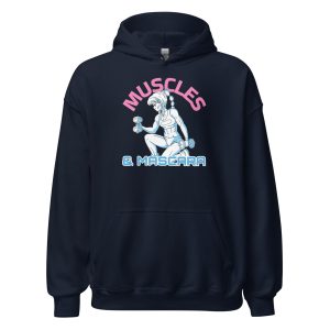 Muscles & Mascara Unisex Hoodie