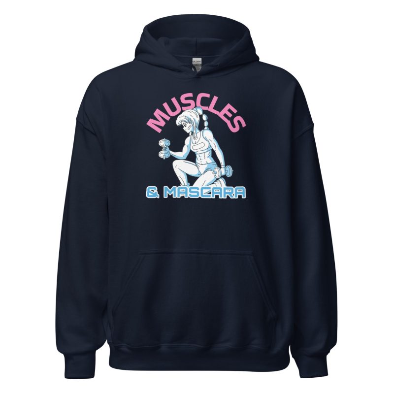 Muscles & Mascara Unisex Hoodie