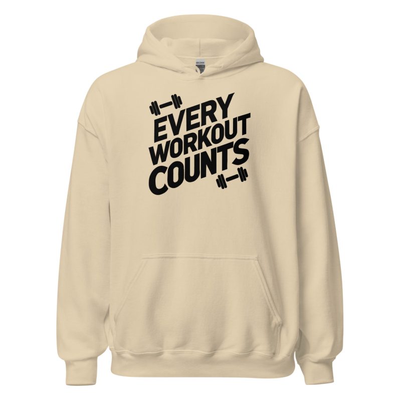 Every Workout Counts Unisex Hoodie