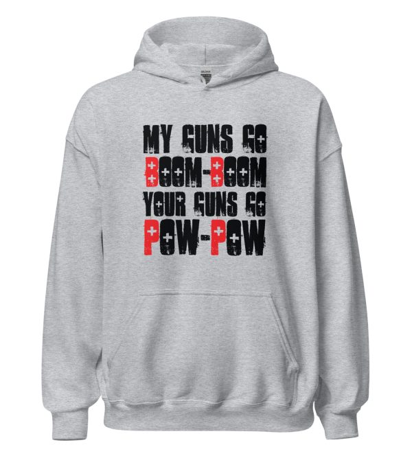 My Guns Go Boom-Boom Your Guns Go Pow-Pow