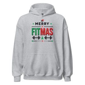 Merry Fitmas Unisex Hoodie