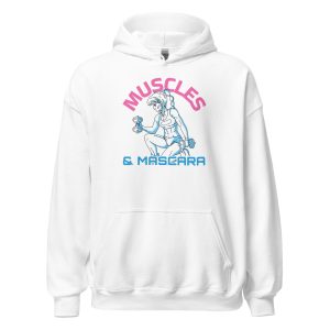 Muscles & Mascara Unisex Hoodie