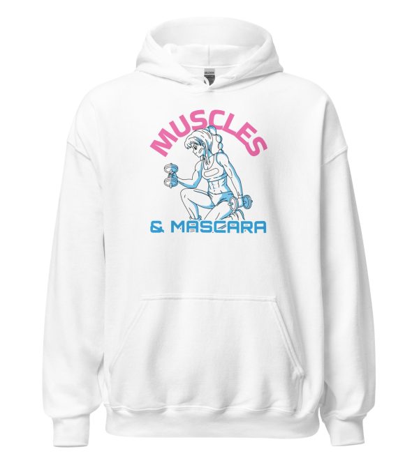 Muscles & Mascara Unisex Hoodie